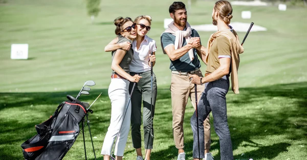 Golf för singlar i Stockholm